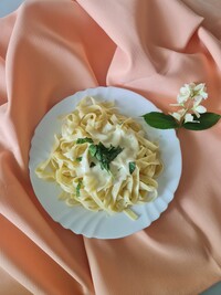 Tagliatelle so syrovou omáčkou